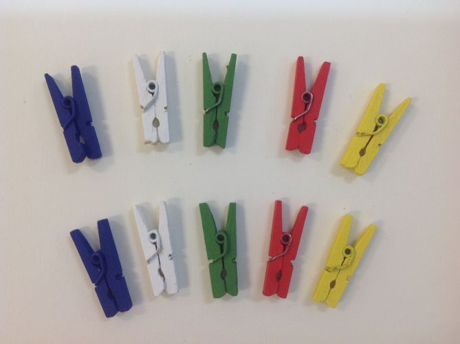 Boyle - Painted Wood Shapes - Pegs